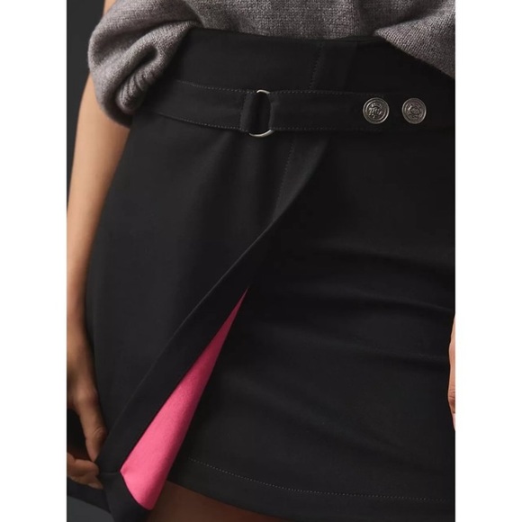 Maeve by Anthropologie Mini Belted Wrap Skirt - Picture 2 of 7